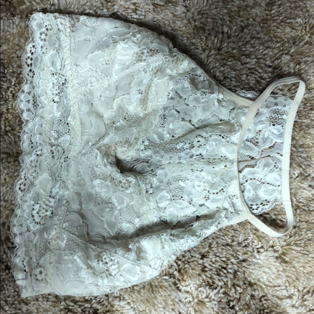 High neck bralette
